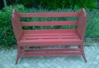 Ruby Red Bench