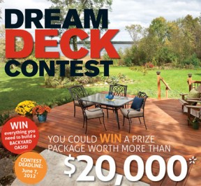 The 2012 Dream Deck Contest