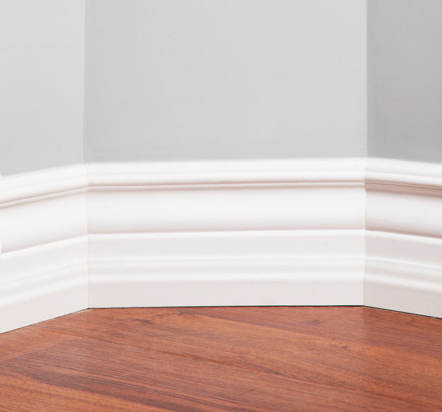 Bulky trim is the best way to finish a DIY renovation. Make sure to brush up on your mitre cuts beforehand or be ready to call in a pro.